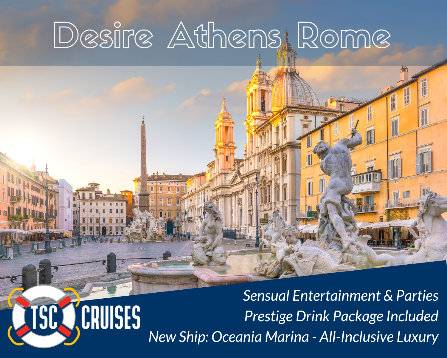 Desire Athens Rome 2025 TSC-Cruises