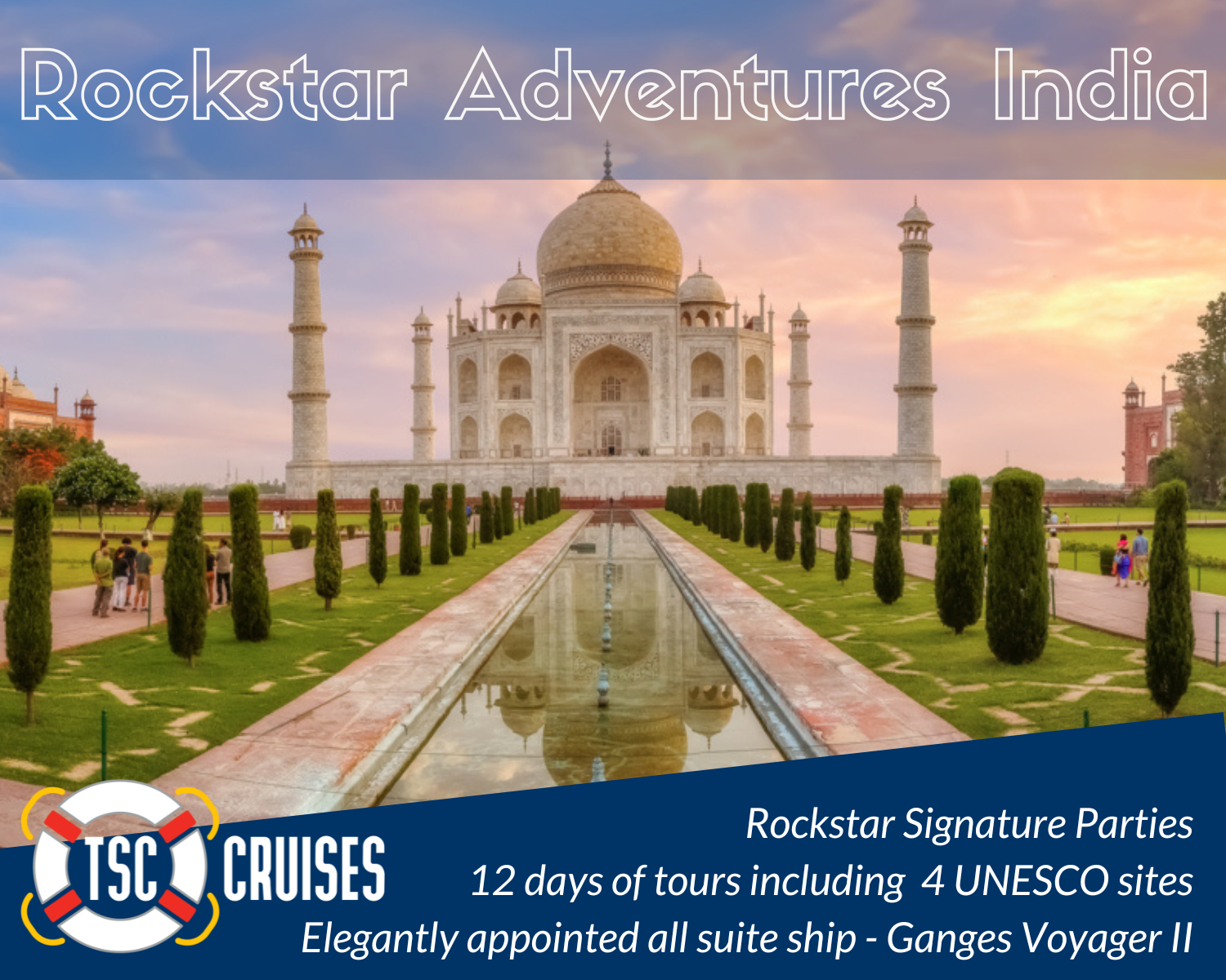 Rockstar Adventures India Taj Mahal 2026 TSC-Cruises (1)