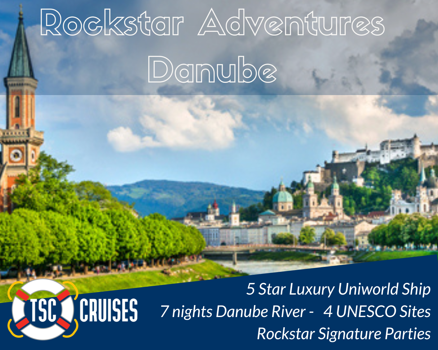 Rockstar Adventures Danube 2026 TSC-Cruises