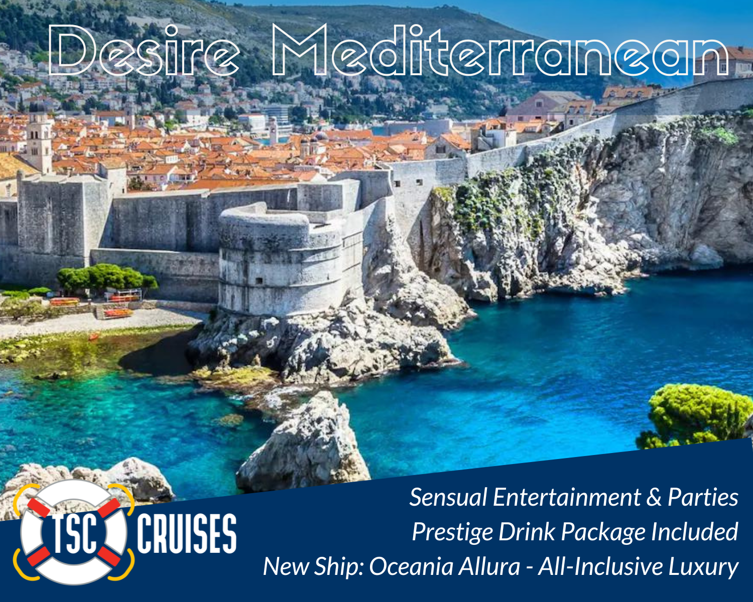Desire Seductive Mediterranean 2026 TSC-Cruises TSC-Cruises