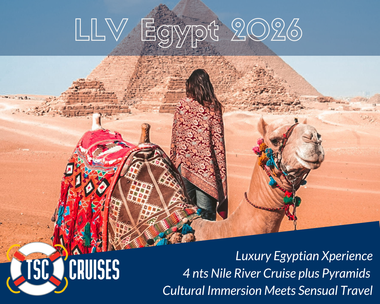 LLV Egypt Xperience postcard TSC-Cruises