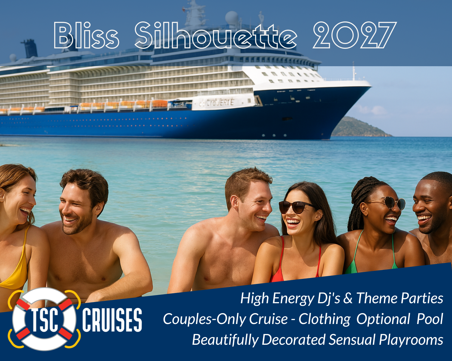 Bliss Cruise - Bliss Silhouette 2027 Swinger Cruise